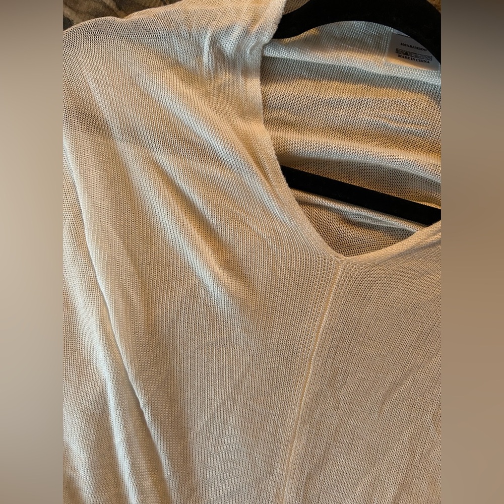 100% bamboo poncho